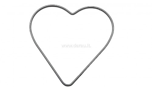Metalinė forma Širdis | 3 spalvos - 1