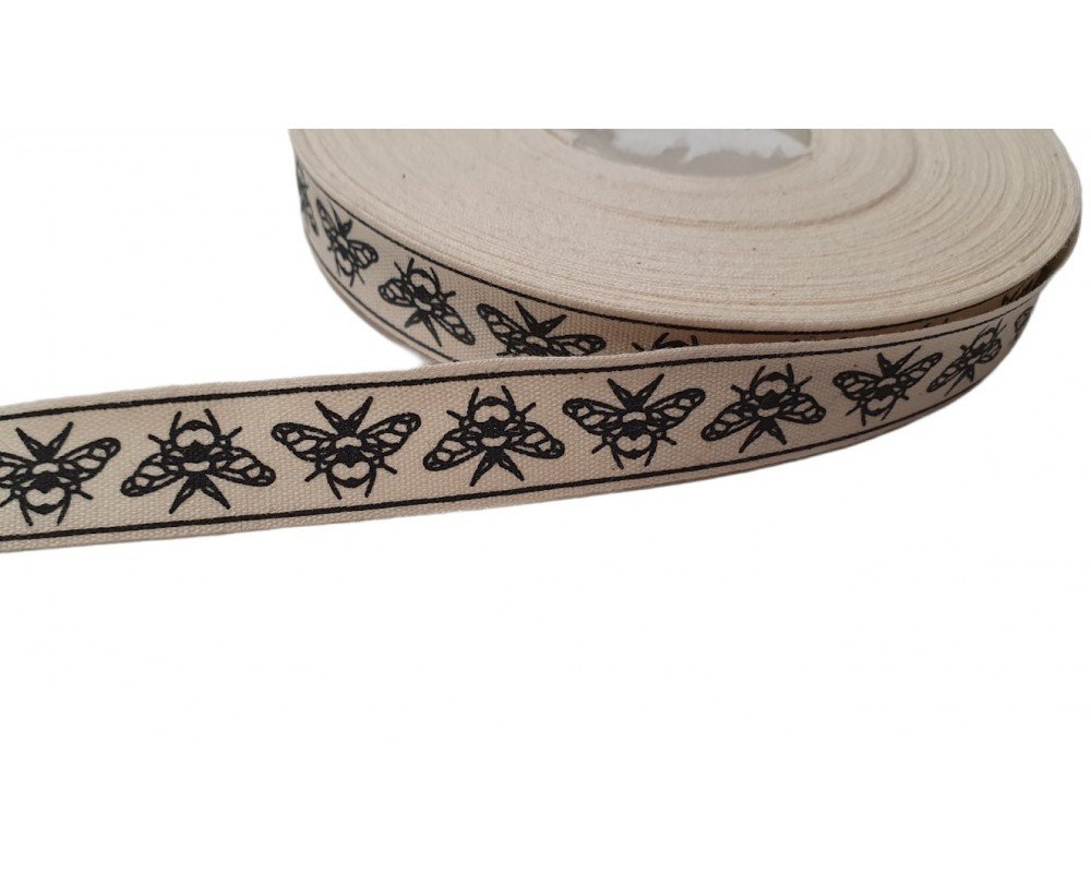 Dekoratyvinė juostelė Musės 15mm - 1