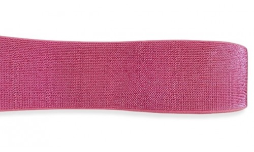 Dekoratyvinė guma 50mm Rožinė Metalic - 2