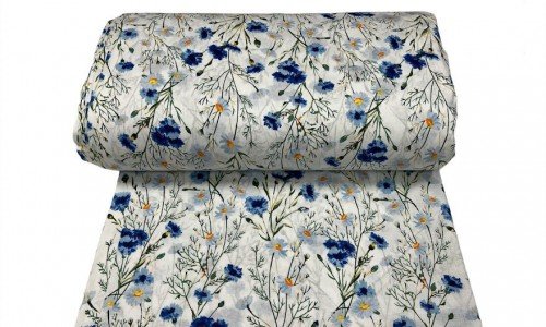 Medvilnė ,,Mėlynas rašalas"