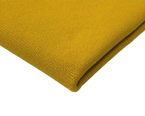 Knitted cotton knitwear Ochre - 1