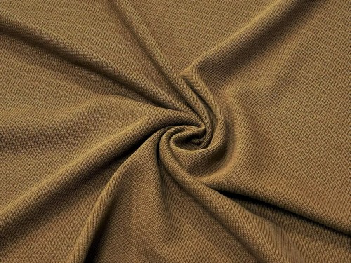 Woven cotton knitwear Light brown - 1