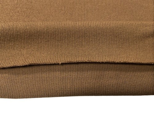 Woven cotton knitwear Light brown - 1