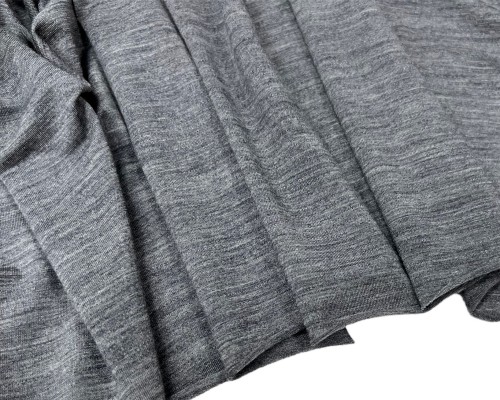 Merino wool knitwear Grey - 1