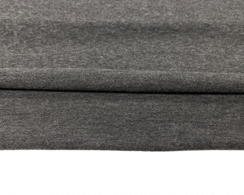 Knitted fabric Grey melange 240gr/kv.m.