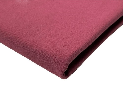 Knitted fabric Dark heather pink 240gr/kv.m.