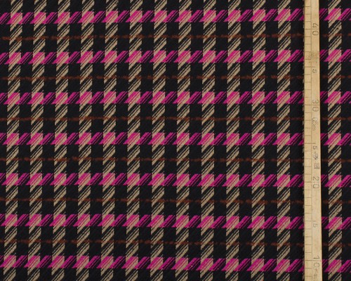 Wool fabric Pink-cheeked feet - 1