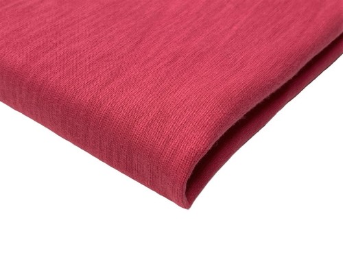 Merino wool knitted fabric Cyclamen