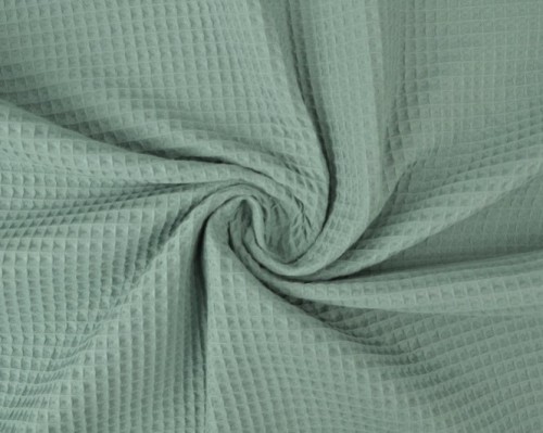 Waffle cloth Old green - 1