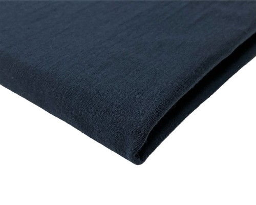 Merino wool knitwear Dark blue - 1