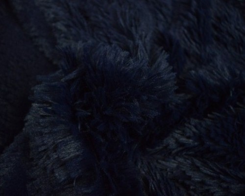 Faux Fur - Plush Navy