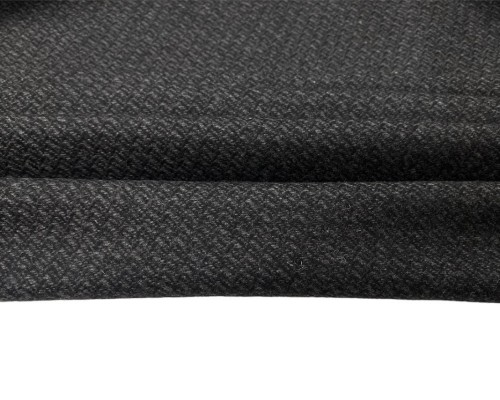 Wool fabric in black lettering - 1