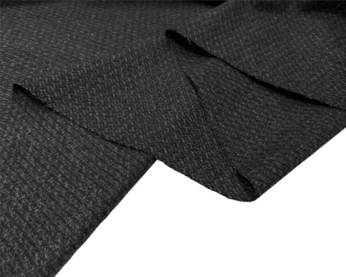 Wool fabric in black lettering - 1