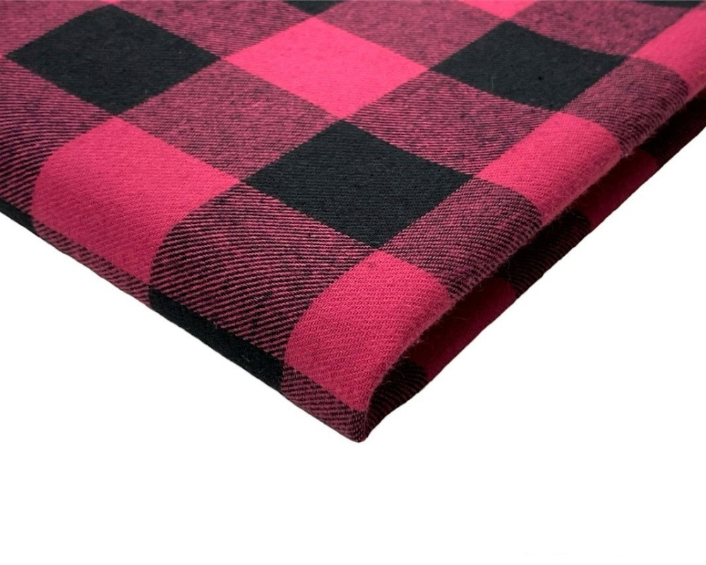 Finished flannel Pink - 1