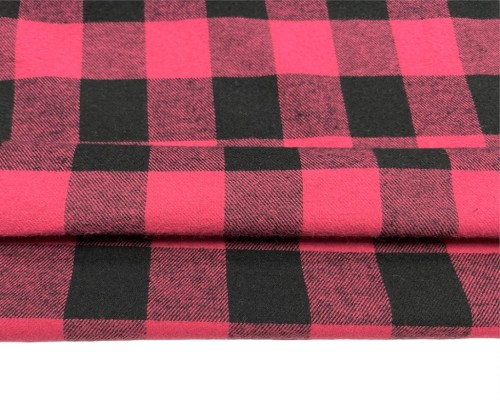 Finished flannel Pink - 3