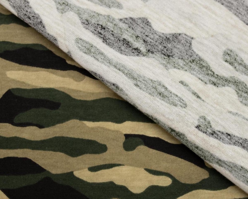 Cotton jersey Camouflage - 1