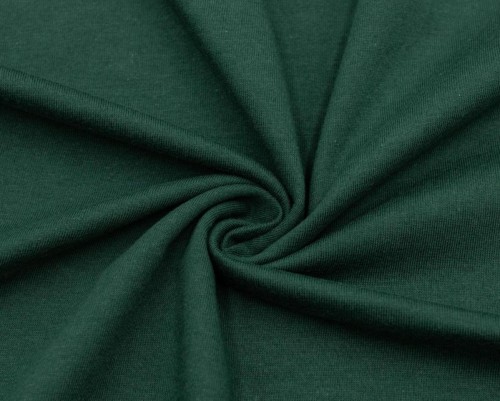 Medvilninis trikotažas (jersey) Tamsiai žalias