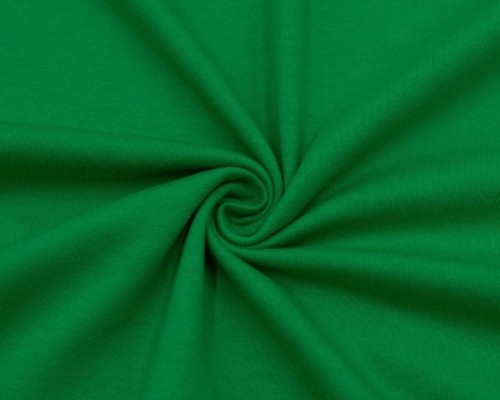 Medvilninis trikotažas (jersey) Žalias - 1