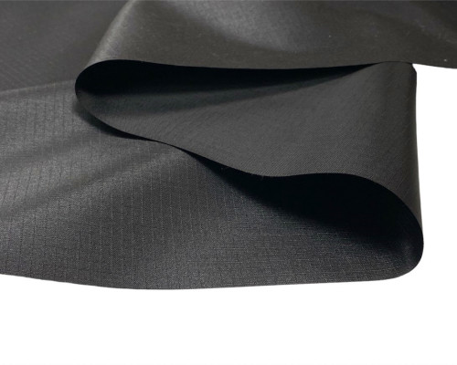 Waterproof fabric with Miranda black strips - 2