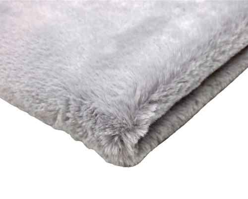 Artificial fur - plush Light grey - 1