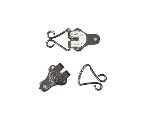 Metal clasp - hook | Nickel