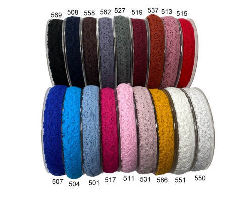 Cotton lace 30mm | 18 colours