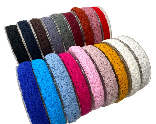 Cotton lace 30mm | 18 colours