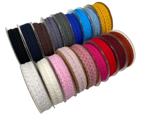 Cotton lace 15mm |18 colors - 1