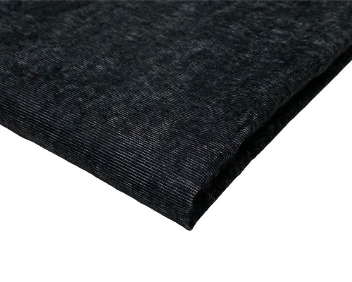 Fabric backing for semi-thick fabrics Black