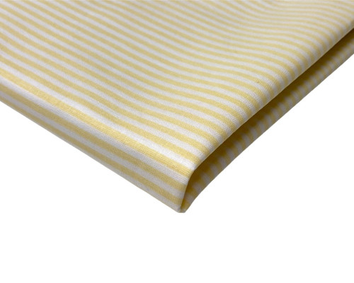 Cotton - cloth Yellow stripes - 1