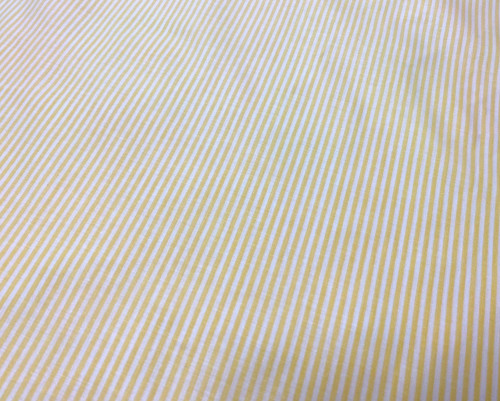 Cotton - cloth Yellow stripes - 1