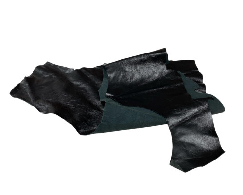 Genuine leather for handicrafts Black