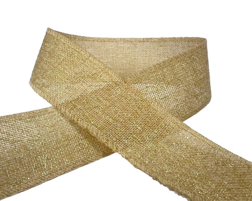 50mm glossy jute tape in two colors