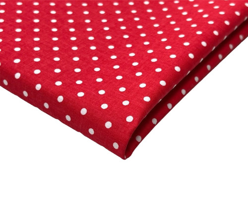 White dots in red - 1