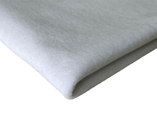 Cotton velour White