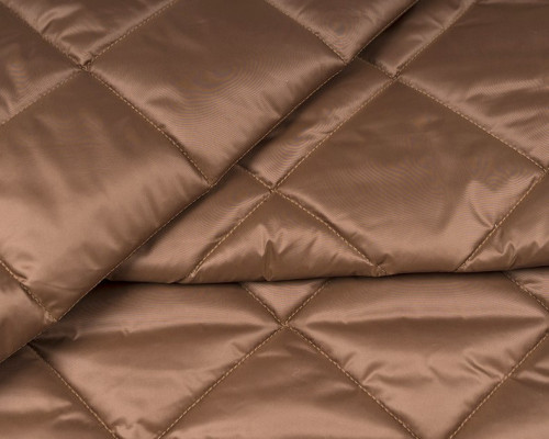 Jacket fabric Light brown matt