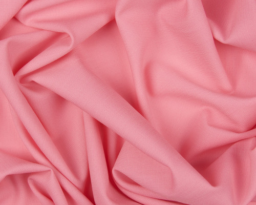 Wool fabric with elastane Pink - 1