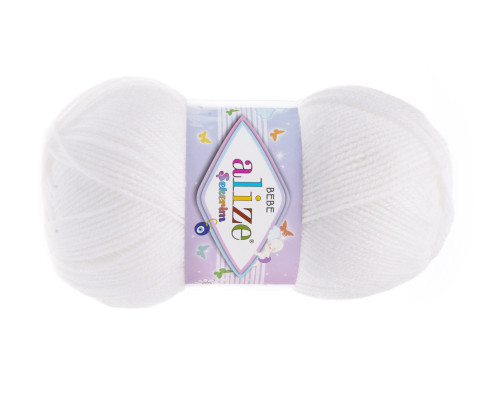 Alize Sekerim Bebe 100g | 320m - white