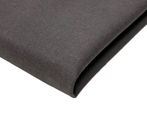 Cotton fabric with linen Gray - 1