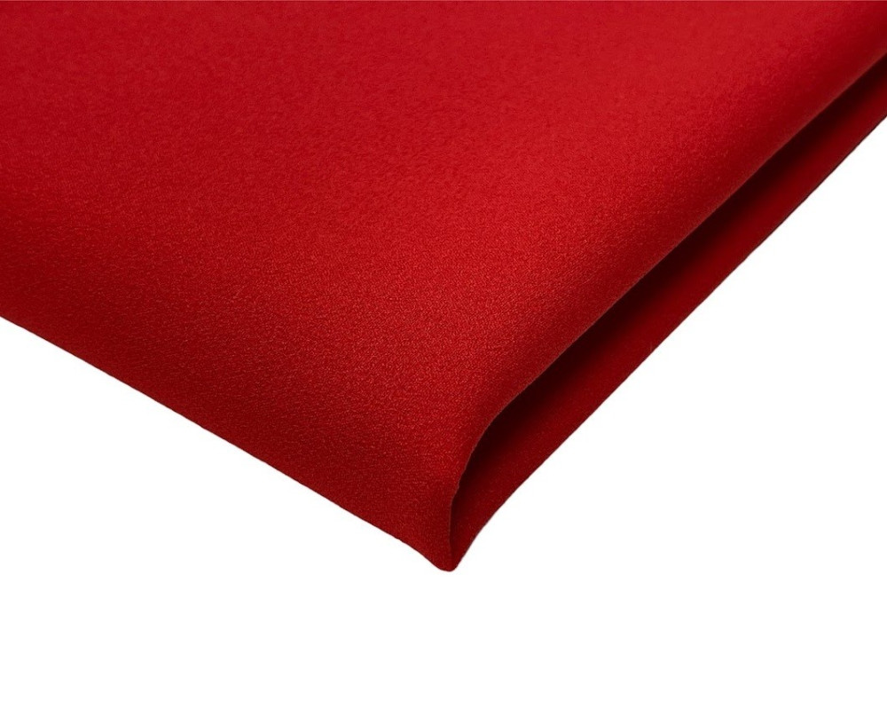 Chiffon with elastic Red - 1