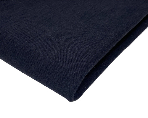 Merino wool knitwear Dark blue - 1