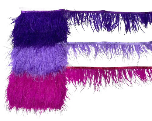 The feather bands are 8-11 cm