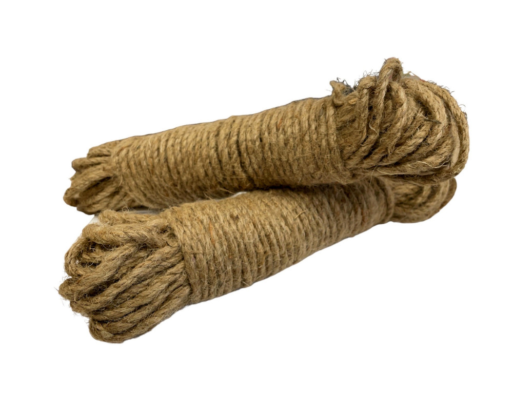 Jute rope is 6mm