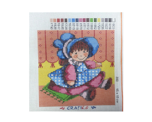 Sewing drawing Doll - 1