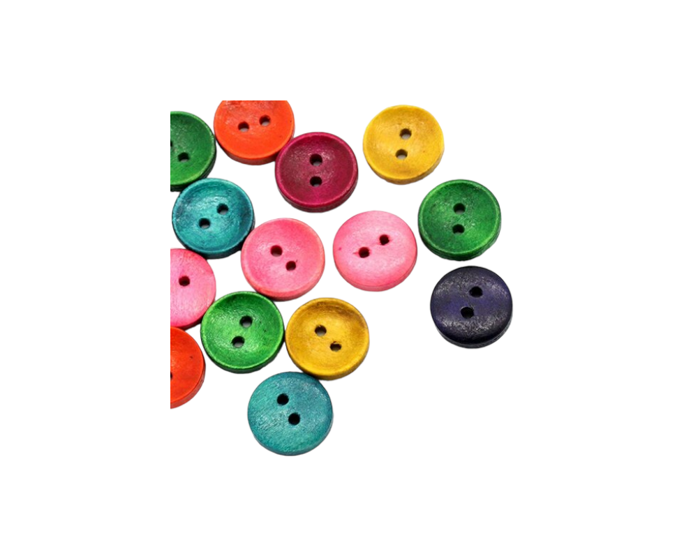 Button 15 mm Colours - 1