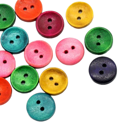 Button 15 mm Colours - 1