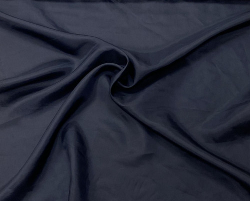 Silk dark blue one