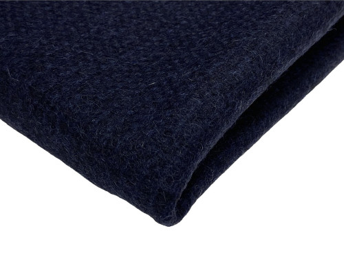 Wool cloth Dark blue - 1