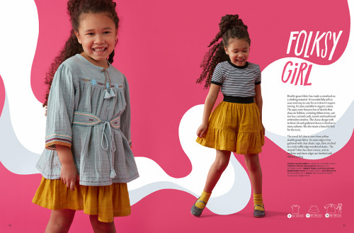 Siuvimo žurnalas Ottobre kids fashion 2019/1 - 7