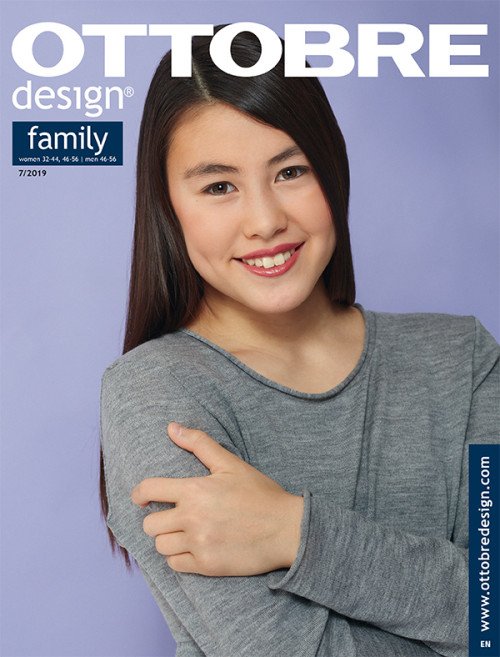 Sewing magazine Ottobre family 2019/7 - 1